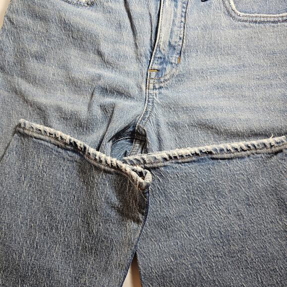 J. Crew Womans size 28 9" Billie Demi Boot Crop Distressed Denim Jeans Mid-Rise - Picture 5 of 10